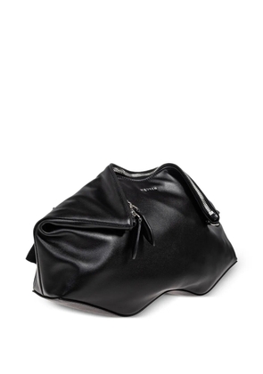 Alexander McQueen zipped leather clutch bag - Black