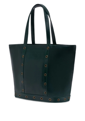 Vanessa Bruno medium eyelet-details tote bag - Green