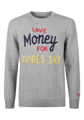 MC2 Saint Barth embroidered crew-neck sweatshirt - Grey