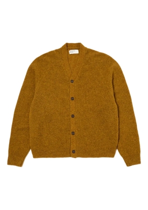 Universal Works David button-up cardigan - Yellow