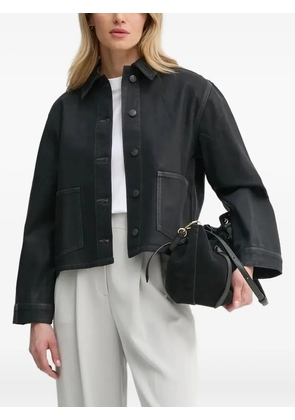 SAMSOE SAMSOE button-fastening pocket jacket - Black