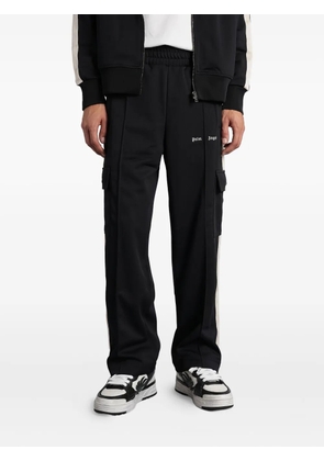 Palm Angels stripe-detailing cargo trousers - Black