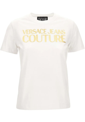Versace Jeans Couture logo-print cotton T-shirt - White