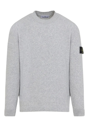 Stone Island ribbed crew-neck sweater - Grey