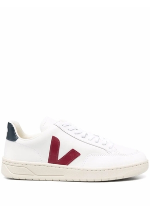 VEJA V-12 panelled lace-up sneakers - White