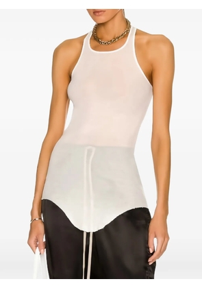 Rick Owens ribbed tank top - Neutrals