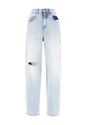 ICON DENIM double-star ripped jeans - Blue