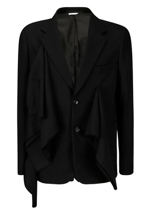 Comme des Garçons Homme Plus asymmetric jacket - Black