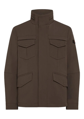 Peuterey flap-pocket jacket - Brown