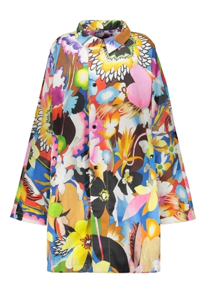 Missoni printed trench coat - Yellow