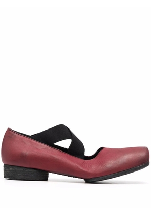 Uma Wang crossover-strap pumps - Red