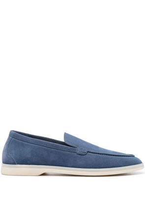 Scarosso Ludovico suede loafers - Blue