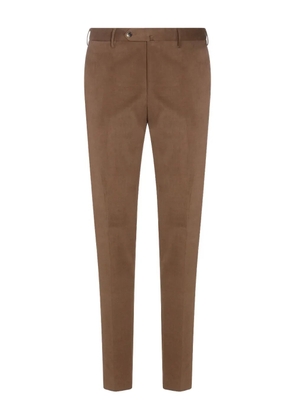 PT Torino button trousers - Brown