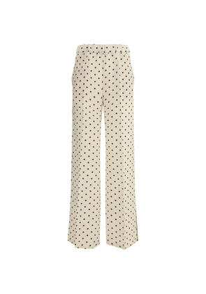 P.A.R.O.S.H. polka dot trousers - Neutrals