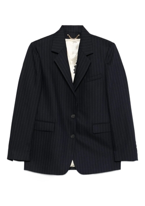 Golden Goose pinstripe single-breasted blazer - Blue