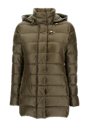 Fay padded hooded coat - Brown