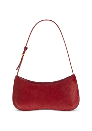 Jacquemus Le Bisou adjustable strap leather shoulder bag - Red