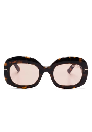TOM FORD Eyewear Carmen sunglasses - Brown