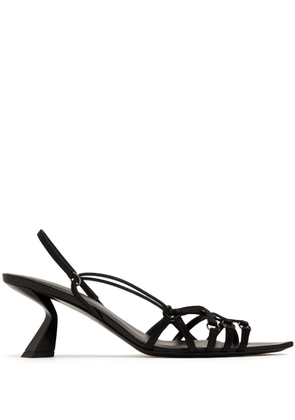 Nensi Dojaka slingback leather sandals - Black
