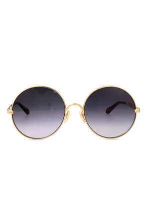 Chloé Eyewear round-frame sunglasses - Gold