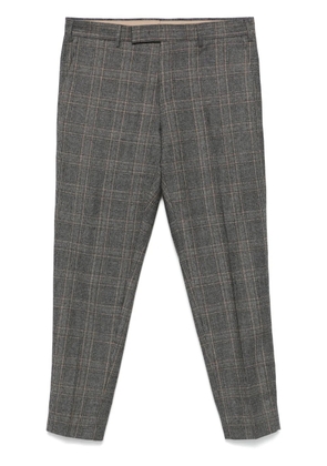 PT Torino checked trousers - Grey
