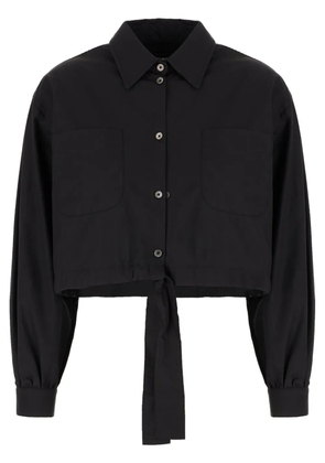 Department 5 cotton shirt - Black