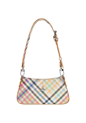 Vivienne Westwood Tasha check-pattern shoulder bag - Neutrals