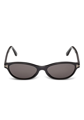 TOM FORD Eyewear oval-frame sunglasses - Black