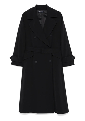 DRHOPE belted trench coat - Black