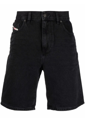 Diesel straight-fit denim shorts - Grey