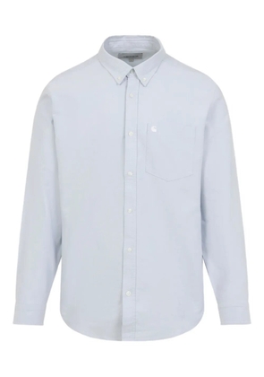Carhartt WIP L/S C-Logo oxford pocket shirt - Blue