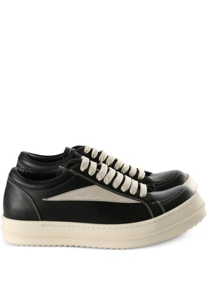 Rick Owens panelled low-top sneakers - Black