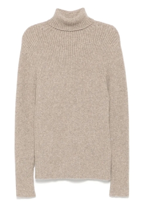 Lauren Manoogian soft rib turtleneck - Neutrals