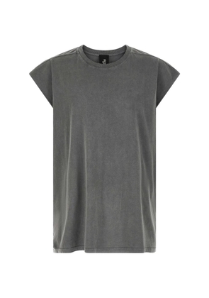 Thom Krom 925 raw-cut stitching T-shirt - Grey