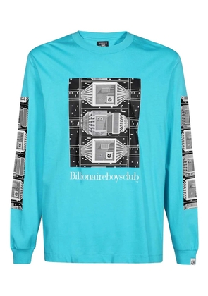 Billionaire Boys Club long-sleeve print T-shirt - Blue