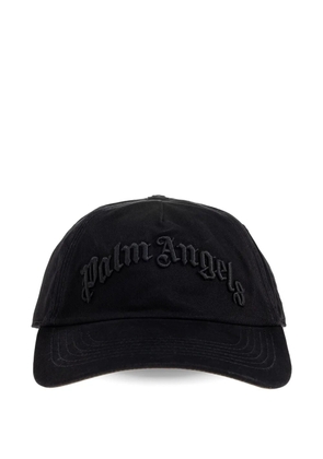 Palm Angels logo-embroidered baseball cap - Black