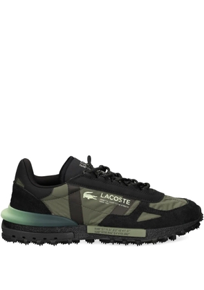 Lacoste panelled lug-sole sneakers - Black