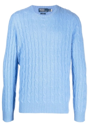 Polo Ralph Lauren cable-knit cashmere jumper - Blue