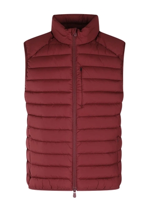 Save The Duck welt-pocket gilet - Red