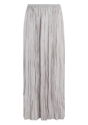 Roberto Collina fully pleated skirt - Grey