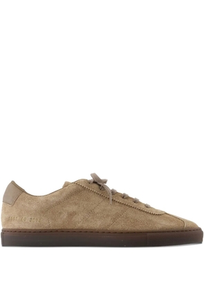 Common Projects Field leather sneakers - Brown