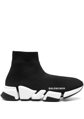 Balenciaga Speed 2.0 knitted sneakers - Black
