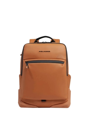 PIQUADRO 15,6' zip-up computer backpack - Orange