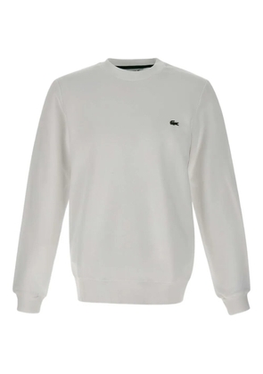 Lacoste embroidered-motif sweatshirt - White