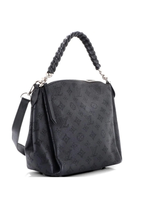Louis Vuitton Pre-Owned Babylone Handbag Mahina Leather BB hobo bag - Black