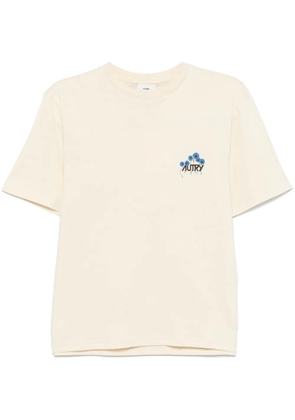 Autry logo-print T-shirt - Neutrals