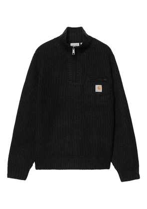 Carhartt WIP Detroit half-zip sweater - Black