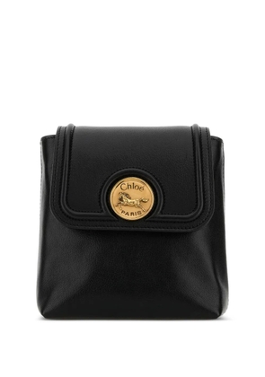 Chloé mini Horse Medal backpack - Black