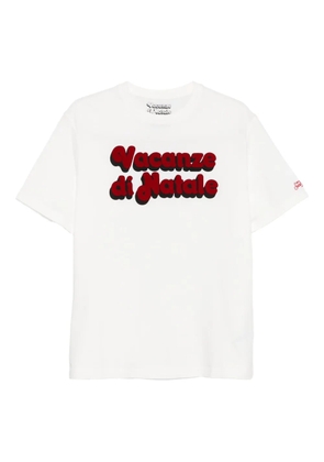 MC2 Saint Barth round-neck logo T-shirt - White