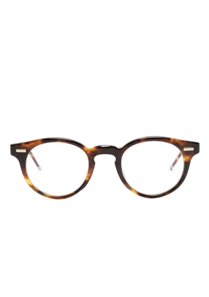 Thom Browne Eyewear tortoiseshell round-frame glasses